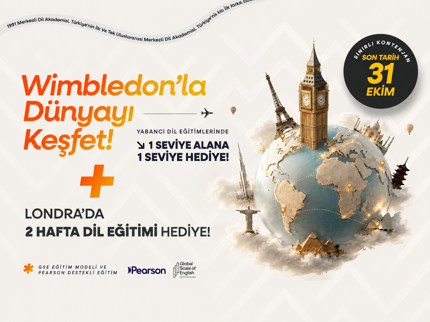 Dünyayı Keşfetmeye Wimbledon’la Başla!