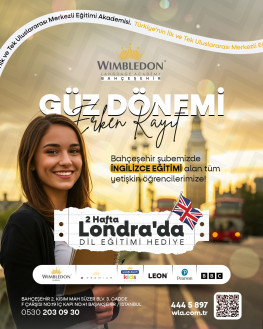 Bahçeşehir İngilizce Kursu / 2 Hafta Londra Eğitim Fırsatı / Genel İngilizce Kursu