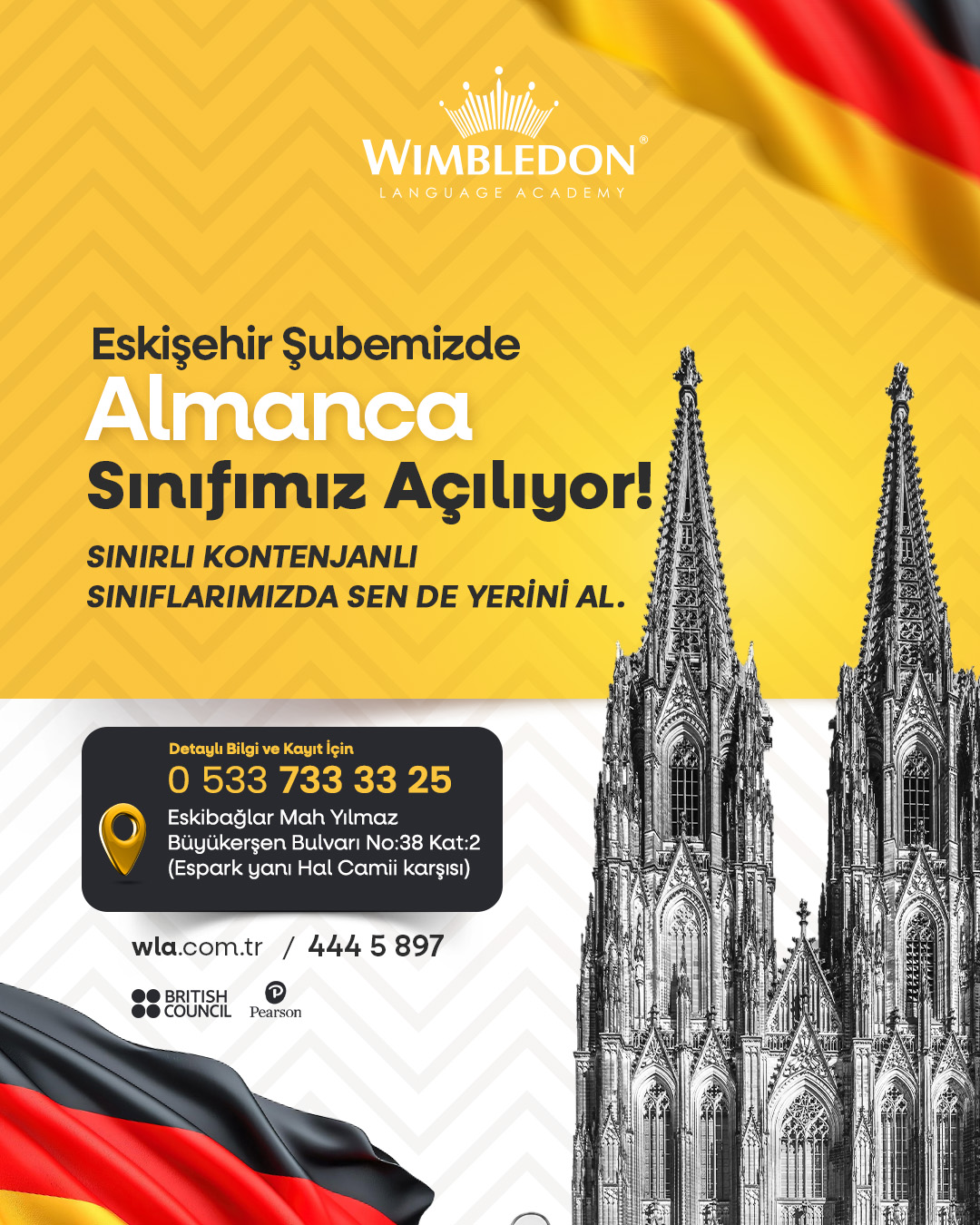 ALMANCA EĞİTİMLERİMİZ DEVAM EDİYOR
