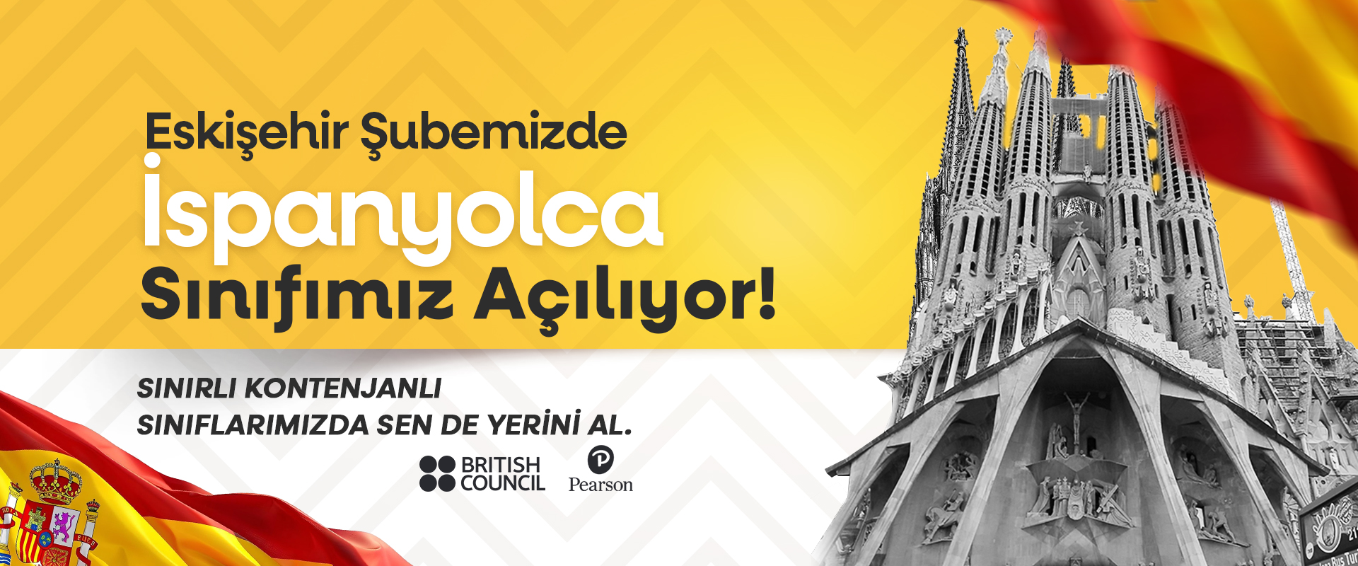 İspanyolca öğrenerek 20’den fazla ülkede kendinizi ifade edin, kültürleri keşfedin. Yeni dönem kayıtlarımız başladı.