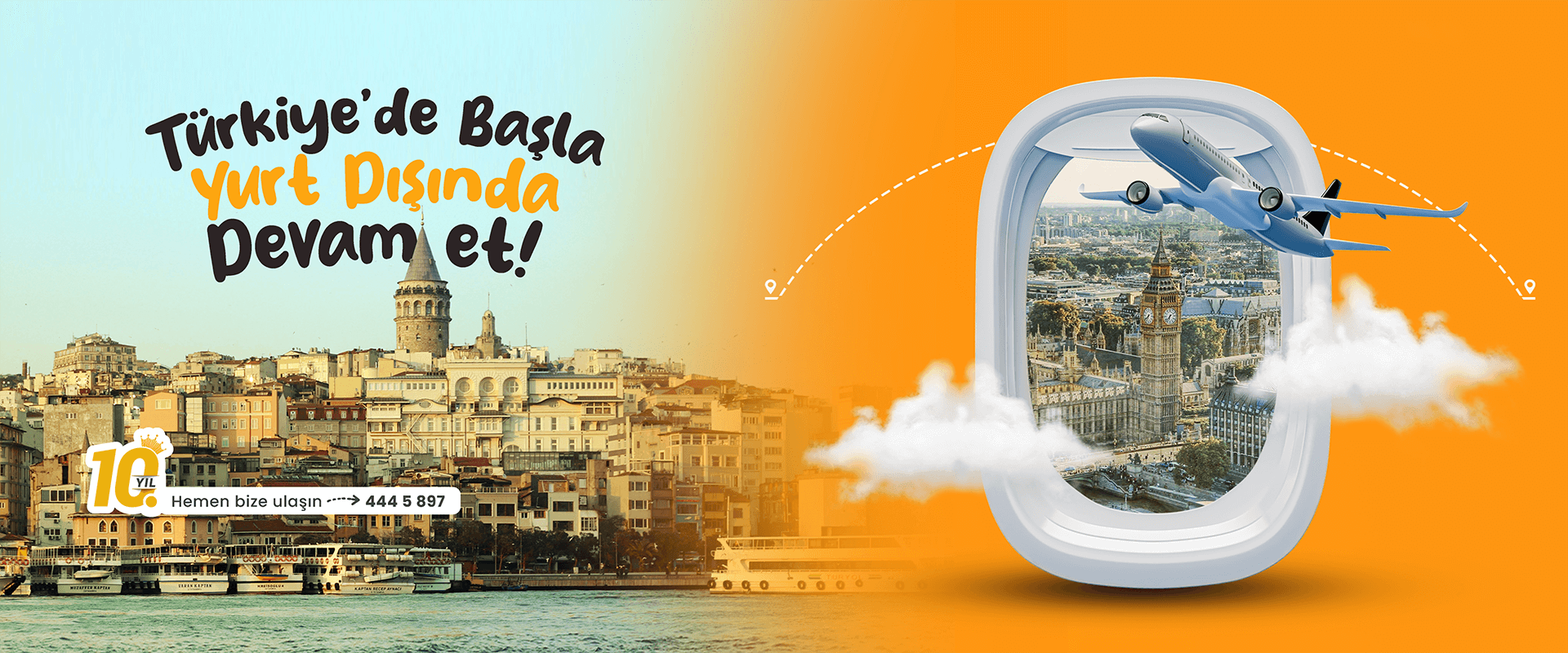 Türkiye'de Başla Yurt Dışında Devam Et